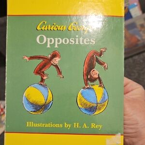 Curious George Opposites. Board Book. Buy 1 Books Get 1 Free